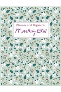 2020 Monthly Bill Planner and Organizer (Volume 7)