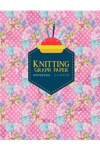 Knitting Graph Paper Notebook - 2