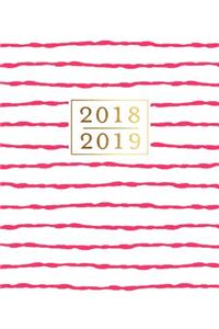 2018 - 2019 Weekly Planner