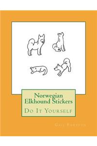 Norwegian Elkhound Stickers