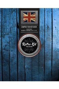 Retro Kid (R) - Composition Notebook, College Ruled