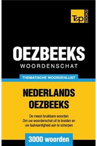 Thematische woordenschat Nederlands-Oezbeeks - 3000 woorden