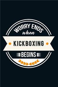 Worry Ends When Kickboxing Begins