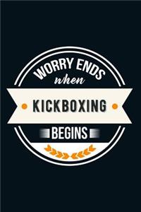 Worry Ends When Kickboxing Begins