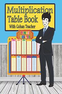 Multiplication Table Book With Gohan Teacher