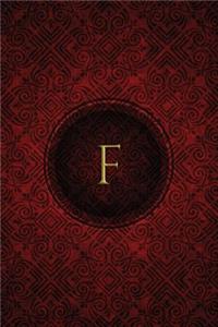 Monogram F Notebook