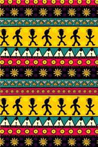 Bullet Journal Notebook Tribal Pattern 1