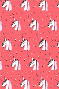 Bullet Journal Notebook Sketchy Unicorns Pattern 4