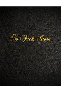 No Fucks Given