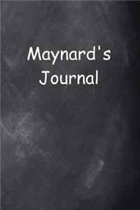 Maynard Personalized Name Journal Custom Name Gift Idea Maynard