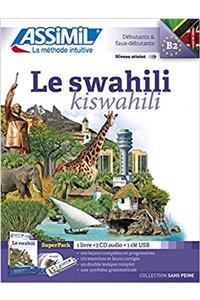 Le Swahili (Superpack, Book + 3 Cds + 1 USB)