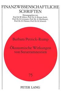 Oekonomische Wirkungen Von Steueramnestien