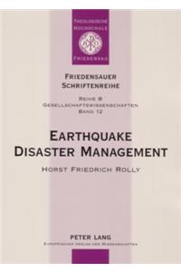 Earthquake Disaster Management