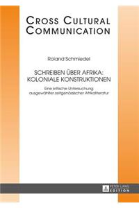 Schreiben ueber Afrika