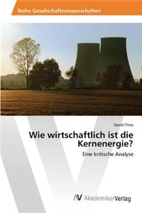 Wie wirtschaftlich ist die Kernenergie?