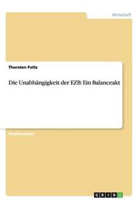 Unabhängigkeit der EZB