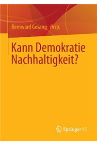 Kann Demokratie Nachhaltigkeit?
