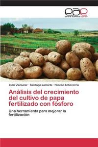 Análisis del crecimiento del cultivo de papa fertilizado con fósforo