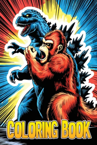 Godzilla vs King Kong Coloring book