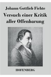 Versuch einer Kritik aller Offenbarung