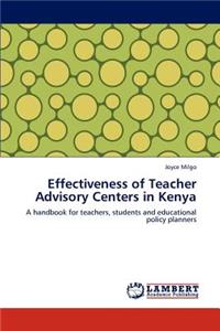 Effectiveness of Teacher Advisory Centers in Kenya