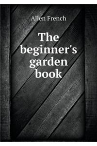 The beginner's garden book