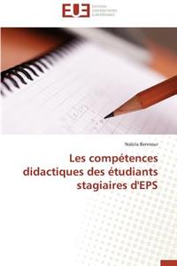 Les Compétences Didactiques Des Étudiants Stagiaires d'Eps