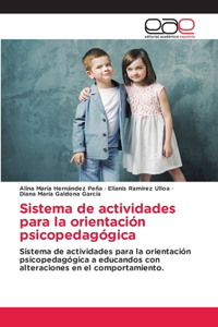 Sistema de actividades para la orientación psicopedagógica