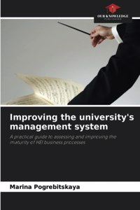 Improving the university's management system