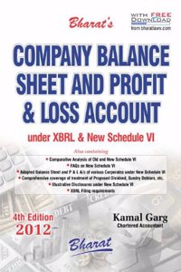 Company Balance Sheet and Profit & Loss Account under XBRL & New Schedule VI