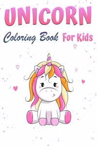Unicorn Magic Coloring Book for Girls 1+