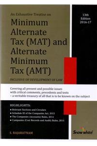 MINIMUM ALTERNATE TAX (MAT) and ALTERNATE MINIMUM TAX (AMT)