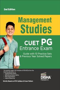 Management Studies CUET PG Entrance Exam Guide with 10 Practice Sets & Previous Year Solved Papers 2nd Edition | Test Code: PGQP38