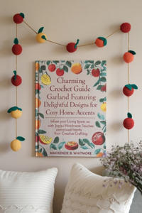 Charming Crochet Garland Guide Featuring Delightful Fruit Designs for Cozy Home Accents