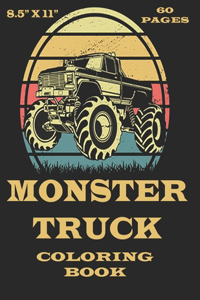 Monster Truck Coloring Book