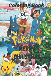 Pokemon Merry Christmas Coloring Book