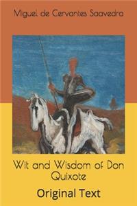 Wit and Wisdom of Don Quixote
