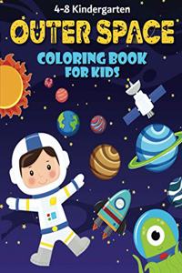 Outer Space Coloring Book