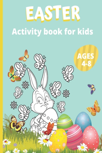 Easter activity book for kids Ages 4-8