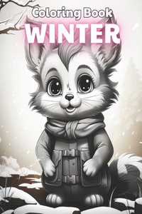 Winter Coloring Book for Kids