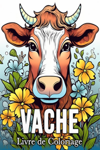 Vache Livre de Coloriage