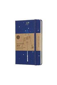 2019 Moleskine Harry Potter Limited Edition Notebook Blue Pocket Weekly 12-month Diary