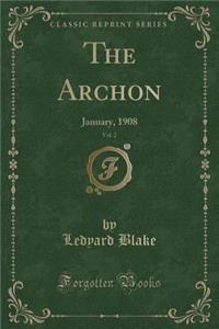The Archon, Vol. 2