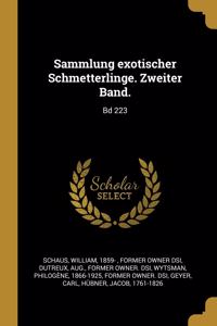 Sammlung exotischer Schmetterlinge. Zweiter Band.