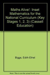 Maths Alive!: INSET Mathematics for the National Curriculum (Key Stages 1, 2, 3) (Cassell Education) Hardcover â€“ 1 January 1995