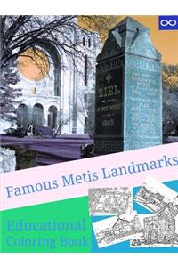 Famous Metis Landmarks Coloring Book