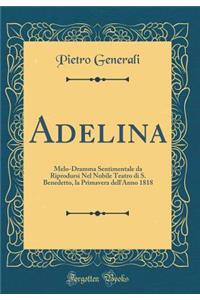 Adelina: Melo-Dramma Sentimentale da Riprodursi Nel Nobile Teatro di S. Benedetto, la Primavera dell'Anno 1818 (Classic Reprint)