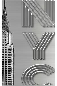 Iconic Chrysler Building New York City Sir Michael Artist Drawing Writing journal