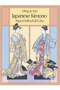 Japanese Kimono Paper Dolls