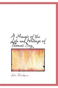 A Memoir of the Life and Writings of Thomas Day